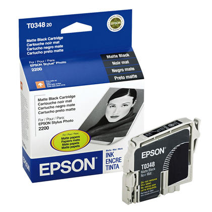 Epson T034820 cartouche d'encre originale noire mat