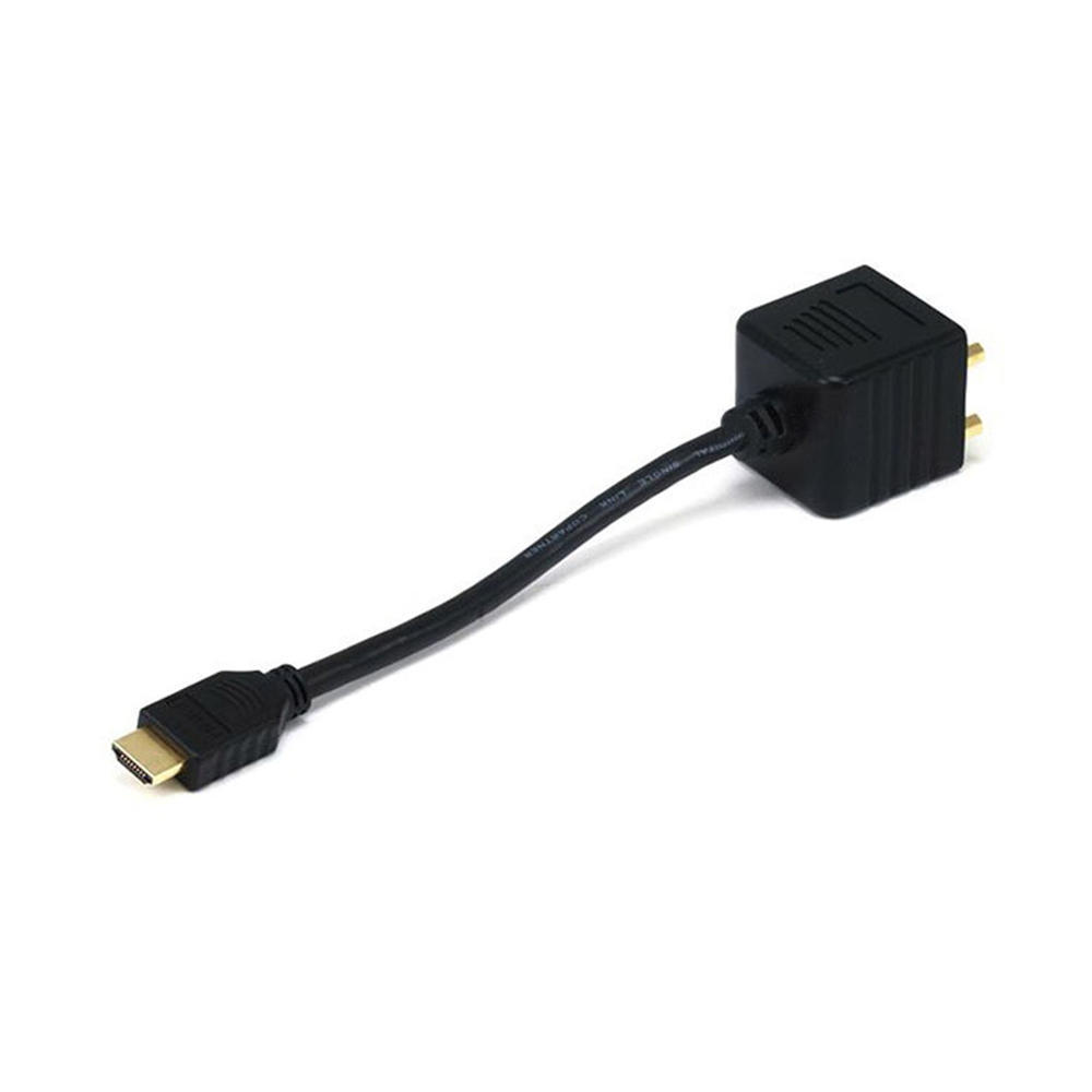 Video Splitter HDMI Male to DVID Female X 2 Monoprice®