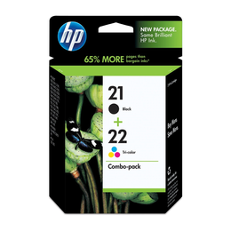 HP 21 22 C9509FC OEM DeskJet 3910 HP 21 22 C9509BN Original Black and Tri color Ink Cartridge Combo