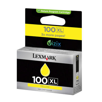 Lexmark NO.100XL 14N1056 14N1071 Original Yellow Ink Cartridge