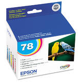 Epson Epson T078920 OEM Stylus Photo RX580 Epson T078920 Original Multi Color Pack Ink Cartridge C M Y LC LM
