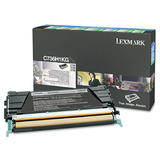 Lexmark C736H1KG OEM X736de Lexmark C736H1KG Original Black Return Program Toner Cartridge High Yield