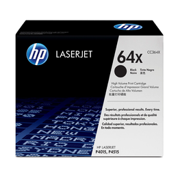 HP HP 64X CC364X OEM LaserJet P4015n HP 64X CC364X Original Black Toner Cartridge High Yield