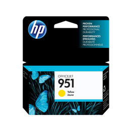 HP 951 CN052AN140 Y OEM OfficeJet Pro 8600 N911a CM749A HP 951 CN052AN Original Yellow Ink Cartridge