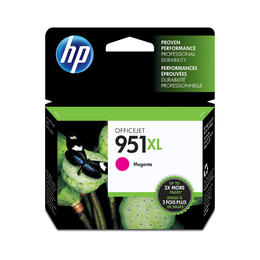 HP 951XL CN047AN140 OEM M OfficeJet Pro 8600 N911a CM749A HP 951XL CN047AN Original Magenta Ink Cartridge High Yield