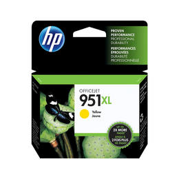 HP 951XL CN048AN140 OEM Y OfficeJet Pro 8600 N911a CM749A HP 951XL CN048AN Original Yellow Ink Cartridge High Yield