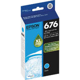 Epson 676XL C OEM WorkForce Pro WP 4020 Epson T676XL220 Original Cyan Ink Cartridge