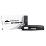 Moustache MLT D103L ML 2955ND Samsung MLT D103L Compatible Black Toner Cartridge High Yield Moustache