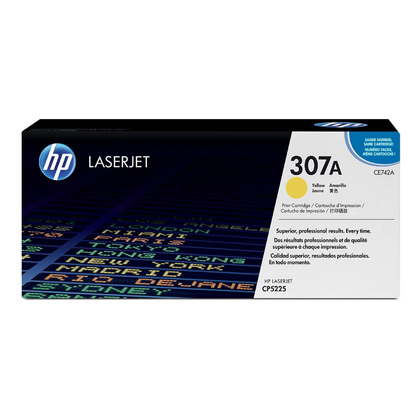 HP 307A CE742A Original Yellow Toner Cartridge