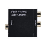 PrimeCables Cab 6884 Toslink Adapters Digital Coax Optical Toslink to R L Stereo Audio Converter PrimeCables