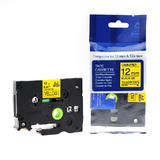 Brother Label Printer AZ 631 Label Printer Tapes Brother TZe 631 Label Tape 12mm 0 47 Black on Yellow Compatible