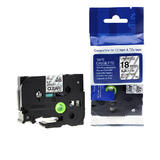 Brother Label Printer AZ 141 Label Printer Tapes Brother TZe 141 Label Tape 18mm 0 7 Black on Clear Compatible