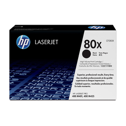 HP CF280X OEM LaserJet Pro 400 M401dn HP 80X CF280X Original Black Toner Cartridge High Yield