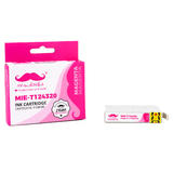 Moustache T124320 M Stylus NX125 Epson 124 T124320 Compatible Magenta Ink Cartridge Moustache