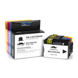 Moustache 932XL 933XL Combo OfficeJet 6100 Compatible HP 932XL HP 933XL Ink Cartridge Combo High Yield BK C M Y Moustache