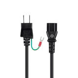 Monoprice Canada Cab 1310 Power Cables Cords Monoprice 18AWG Japan Power Cord Cable w Ground JISC8303 to C13