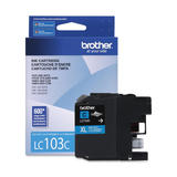 Brother LC103CS OEM DCP J152W Brother LC103CS Original Cyan Ink Cartridge