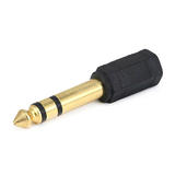Monoprice Canada Cab 7138 Audio Adapters 6 35mm 1 4 Inch Stereo Plug to 3 5mm Mono Jack Adaptor Gold Plated Monoprice