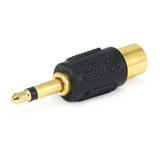 Monoprice Canada Cab 7146 Audio Adapters 3 5mm TS Mono Plug to RCA Jack Adapter Gold Plated Monoprice