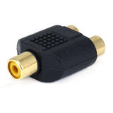 PrimeCables Cab 7187 Audio Adapters RCA Jack to 2x RCA Jack Splitter Adapter Gold Plated PrimeCables