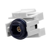 Monoprice Canada Cab 8729 Audio Video keystone Jacks Keystone Jack Toslink Female to Female Coupler Adapter White Monoprice
