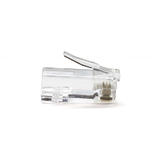 PrimeCables Cab 7266 Cat6 6a RJ 45 Jacks Cat6 Plug Solid W Insert 50U 100pcs Bag PrimeCables