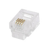 Monoprice Canada Cab 7315 RJ 11 RJ 12 Jacks RJ11 6P4C Plug Round Stranded 50Pcs Bag Monoprice