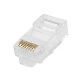 Monoprice Canada Cab 7322 Cat5e RJ 45 Jacks RJ 45 8P8C Plug Flat Stranded 50pcs Bag Monoprice