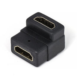 PrimeCables Cab 2782 VGA DVI HDMI Adapters HDMI Coupler Female to Female 90 Degree PrimeCables