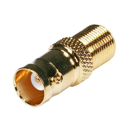 Adaptateur BNC femelle vers femelle F plaqué or - Monoprice®
