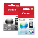 Canon PG210XL CL211XL Combo OEM PIXMA MP240 Canon PG210XL CL211XL Original Ink Combo 2973B048