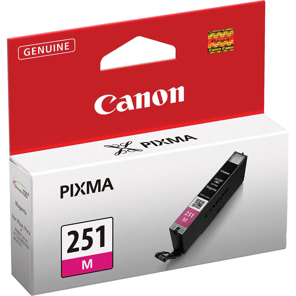 Canon CLI251M Original Magenta Ink Cartridge (6515B001)