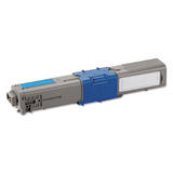 44469703 Oki C330dn Okidata 44469703 Type C17 New Compatible Cyan Toner Cartridge