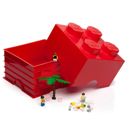 LEGO® Storage Brick 4, 5 Colors Available 