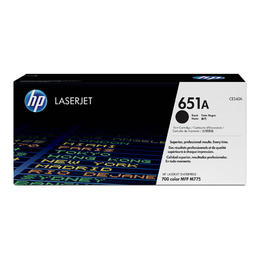 HP CE340A OEM LaserJet Enterprise 700 Color MFP M775dn HP 651A CE340A Original Black Toner Cartridge