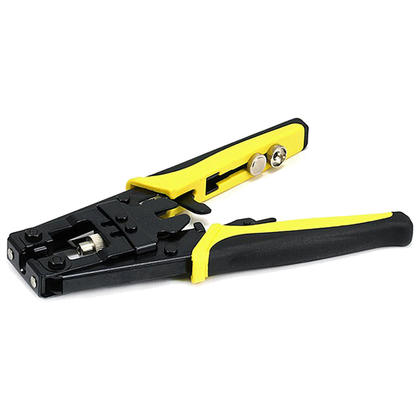 Professional Waterproof Connector Crimping Tool for F-Type / BNC / RCA with Ratchet - Monoprice®