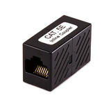 Monoprice Canada Cab 7283 Inline Couplers T Adapters 8P8C RJ45 Cat5e Inline Coupler Black Monoprice