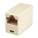 Monoprice Canada Cab 7280 Inline Couplers T Adapters RJ 45 8P8C Straight Inline Coupler Beige Monoprice