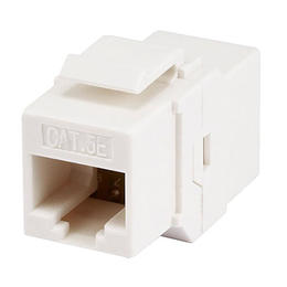 Monoprice Canada Cab 7302 Inline Couplers T Adapters 8P8C RJ45 Cat5e Inline Coupler Type Keystone Jack White Monoprice