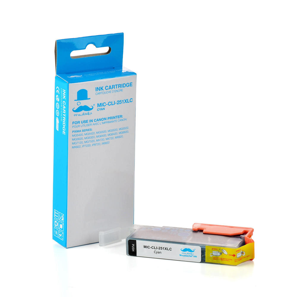 Canon CLI-251 ink cartridge Black Cyan Magenta Yellow
