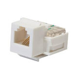Monoprice Canada Cab 7288 RJ 11 RJ 12 Jacks RJ 11 Toolless Keystone Jack White Monoprice