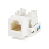 Monoprice Canada Cab 7296 RJ 11 RJ 12 Jacks RJ 12 110 Type 90 Keystone Jack White Monoprice