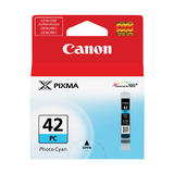 Canon CLI 42 Photo Cyan OEM PIXMA Pro 100 Canon CLI 42PC 6388B002 Original Photo Cyan Ink Cartridge