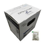 Cab CAT5000 7245 Cat5e Network Ethernet Cable TygerWire 1000ft Cat5e 24AWG UTP Solid Bulk Cable with FT4 CM CSA RJ 45 Modular
