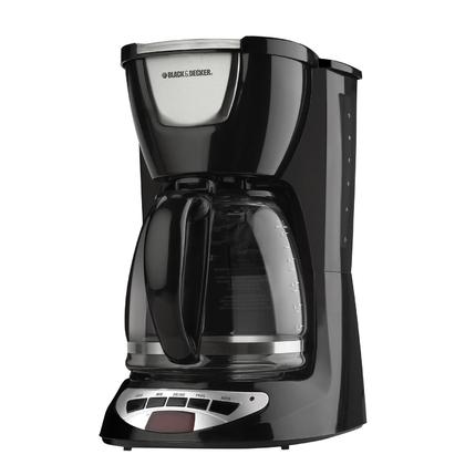 Black & Decker 12 Cup Black Programmable Coffee Maker (DCM100BC)