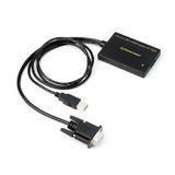 PrimeCables Cab FL 1021 250 vga HDMI to VGA Cables PrimeCables VGA to HDMI Adapter with USB Audio Power Portable VGA to HDMI 