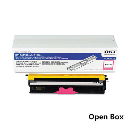 Okidata 44250714 Original Magenta Toner Cartridge High Yield - Open Box