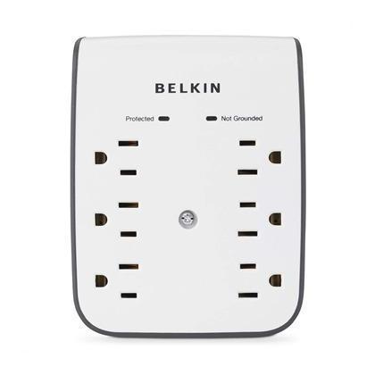 Belkin chargeur USB 6-sortie protection surtension & 2 USB Ports – 6 connecteurs de sortie