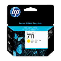 HP CZ132A OEM DesignJet T120 HP 711 CZ132A Original Yellow Ink Cartridge 29ml