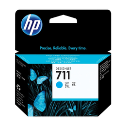 HP CZ130A OEM DesignJet T120 HP 711 CZ130A Original Cyan Ink Cartridge 29ml